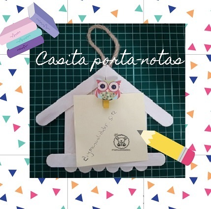 CASITA PORTA-NOTAS DIY